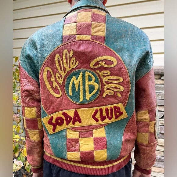 Vintage genuine Mark Buchanan Pelle Pelle moto jacket, size 40 - Picture 4 of 16